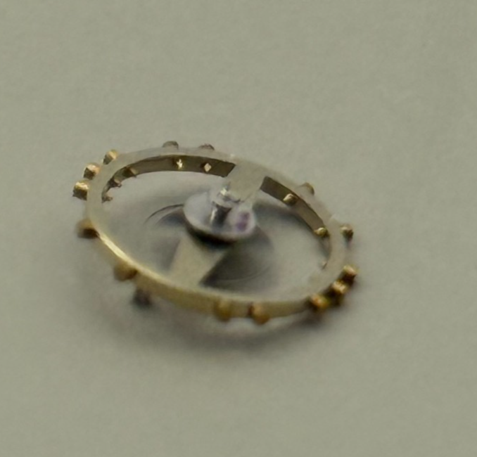 FHF 120 Balance Wheel Complete And Spring 6¾–8’’’ 205 M Watch Movement Parts NOS