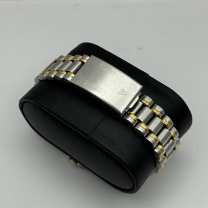 39mm Working Vintage Mens Accurist WR 50M Two Tone Date Dial Japan Quartz Watch