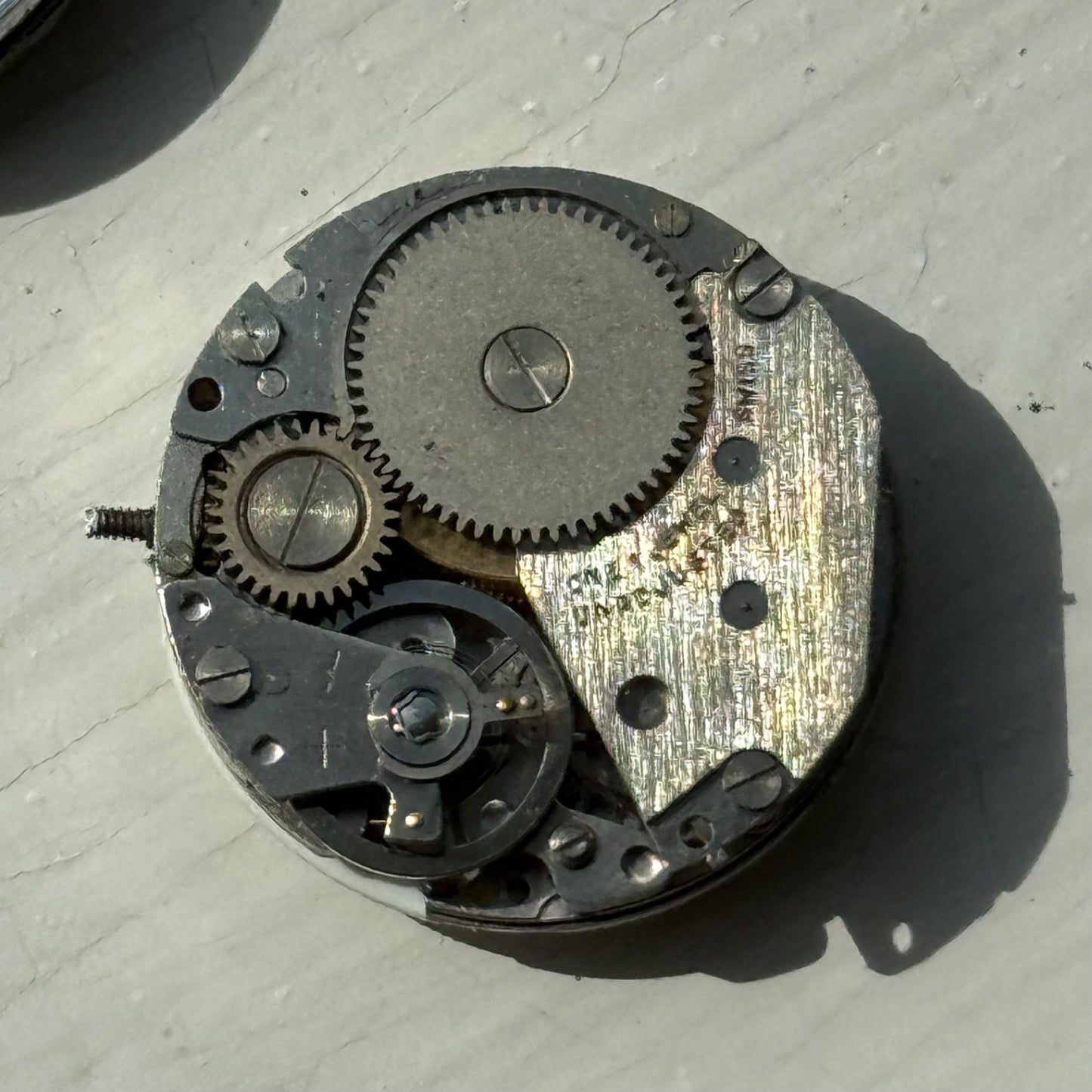 21mm Vintage EB 1570 Basis Antimagnetic Swiss Manual Wind Watch PARTS / REPAIR