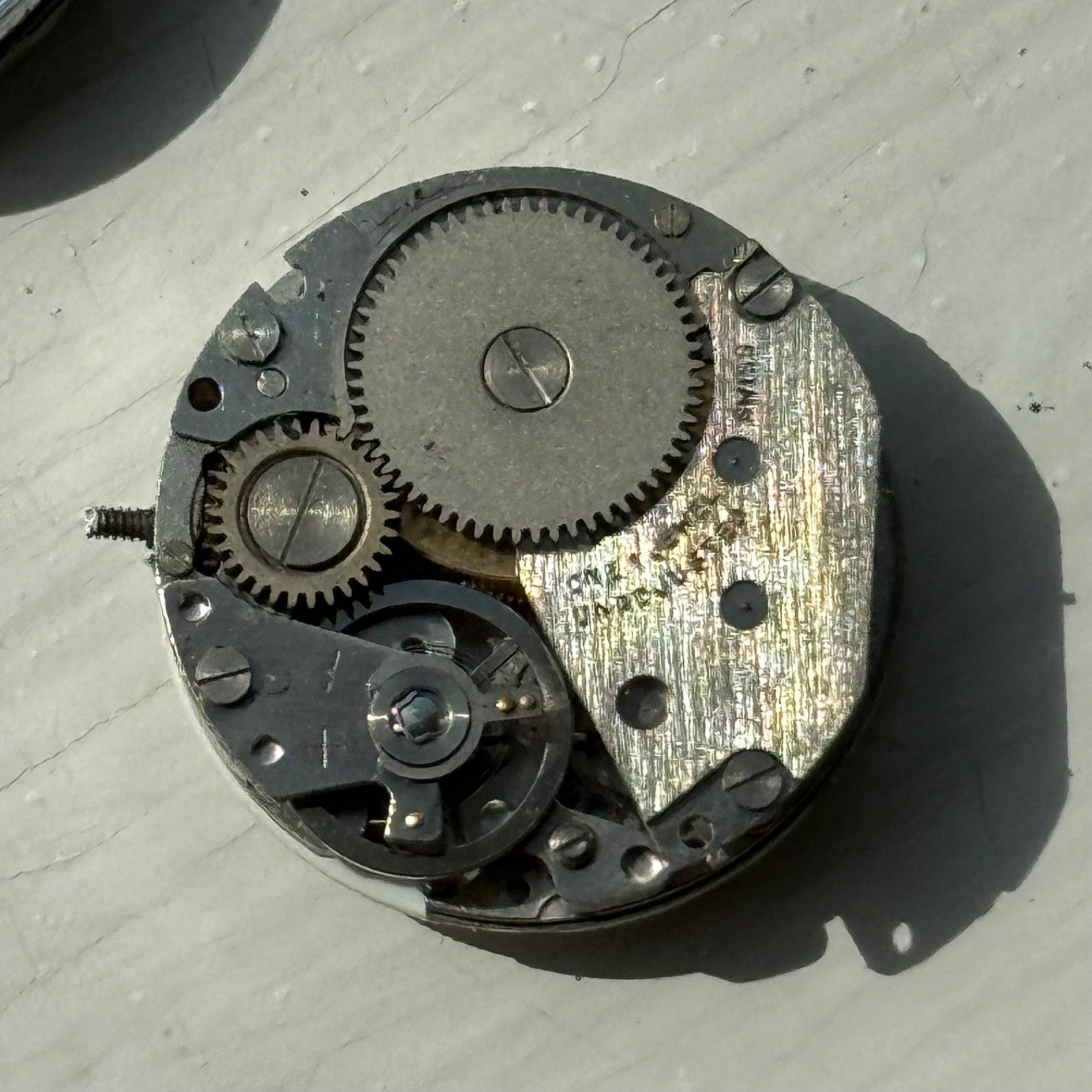 21mm Vintage EB 1570 Basis Antimagnetic Swiss Manual Wind Watch PARTS / REPAIR