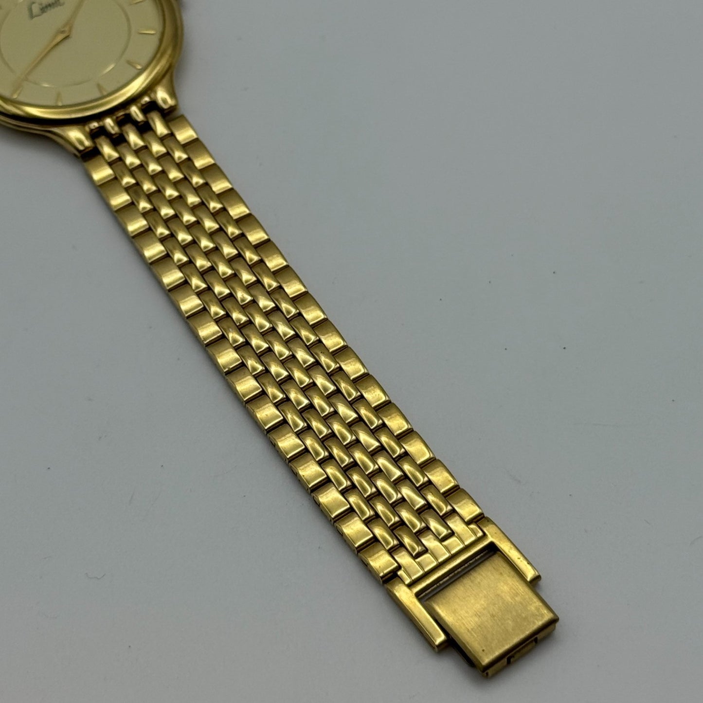 33mm Working Unisex Limit VX50/0511 Gold Plated Quartz Watch 7.75 Inches