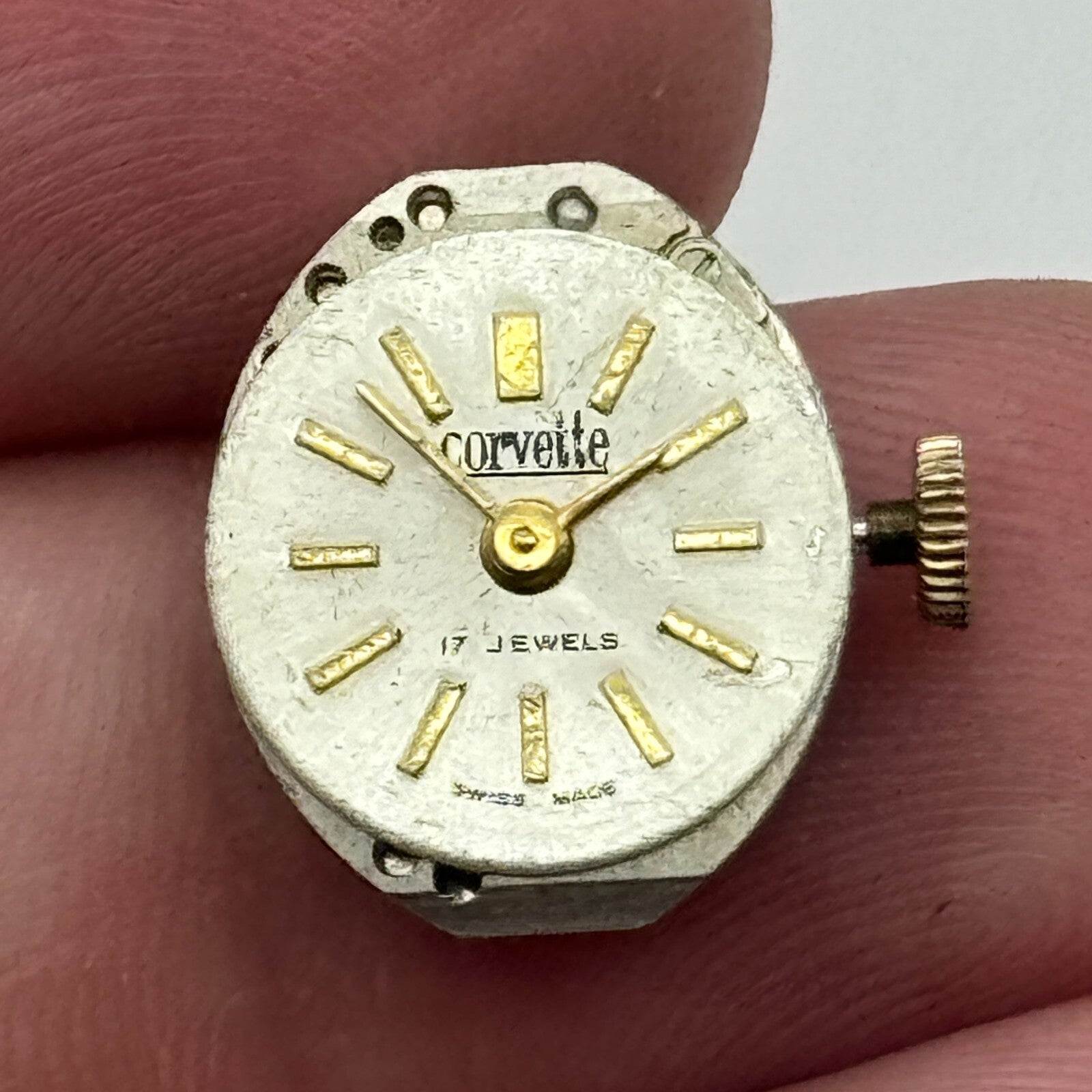 13mm Ladies Corvette AS 1677 A Schild Manual Wind Swiss Watch Movement PARTS