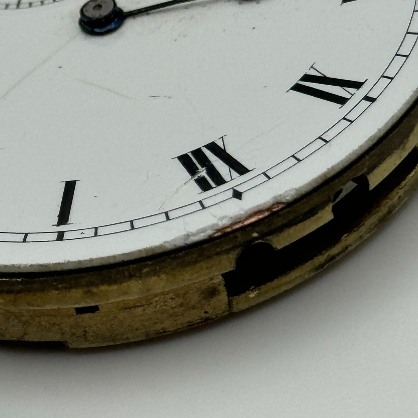 45mm Open Face Unidentified Swiss Pocket Watch Movement PARTS REPAIR SPARES