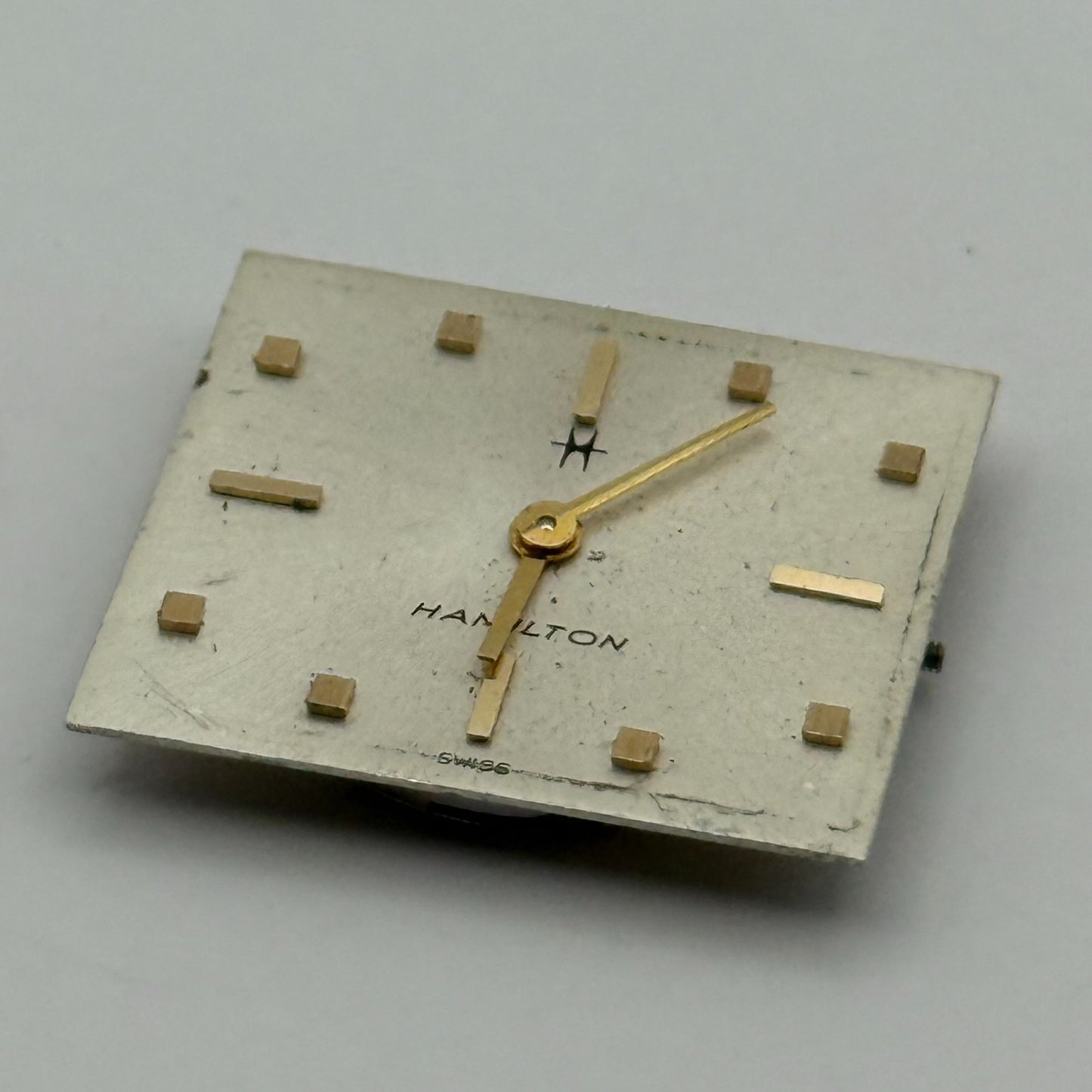 Hamilton C80 Watch Movement Manual Wind Vintage Swiss Parts Repair Spares 17.4mm