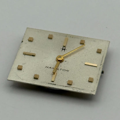 Hamilton C80 Watch Movement Manual Wind Vintage Swiss Parts Repair Spares 17.4mm