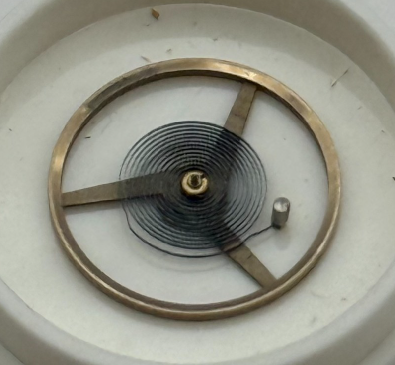 AS 1900 1906 Balance Wheel Complete And Spring 1577 M Watch Parts NOS