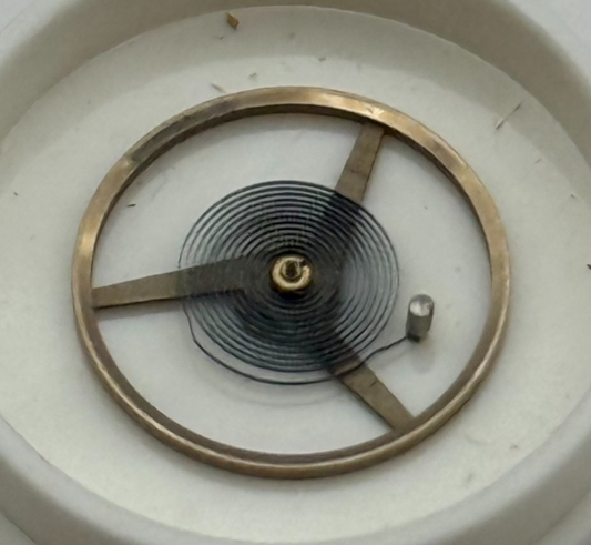 AS 1900 1906 Balance Wheel Complete And Spring 1577 M Watch Parts NOS