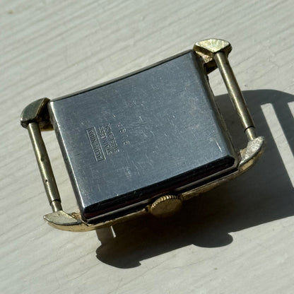 22mm Vintage 15 Jewels Antimagnetic Swiss Aluminium Manual Wind Watch For PARTS