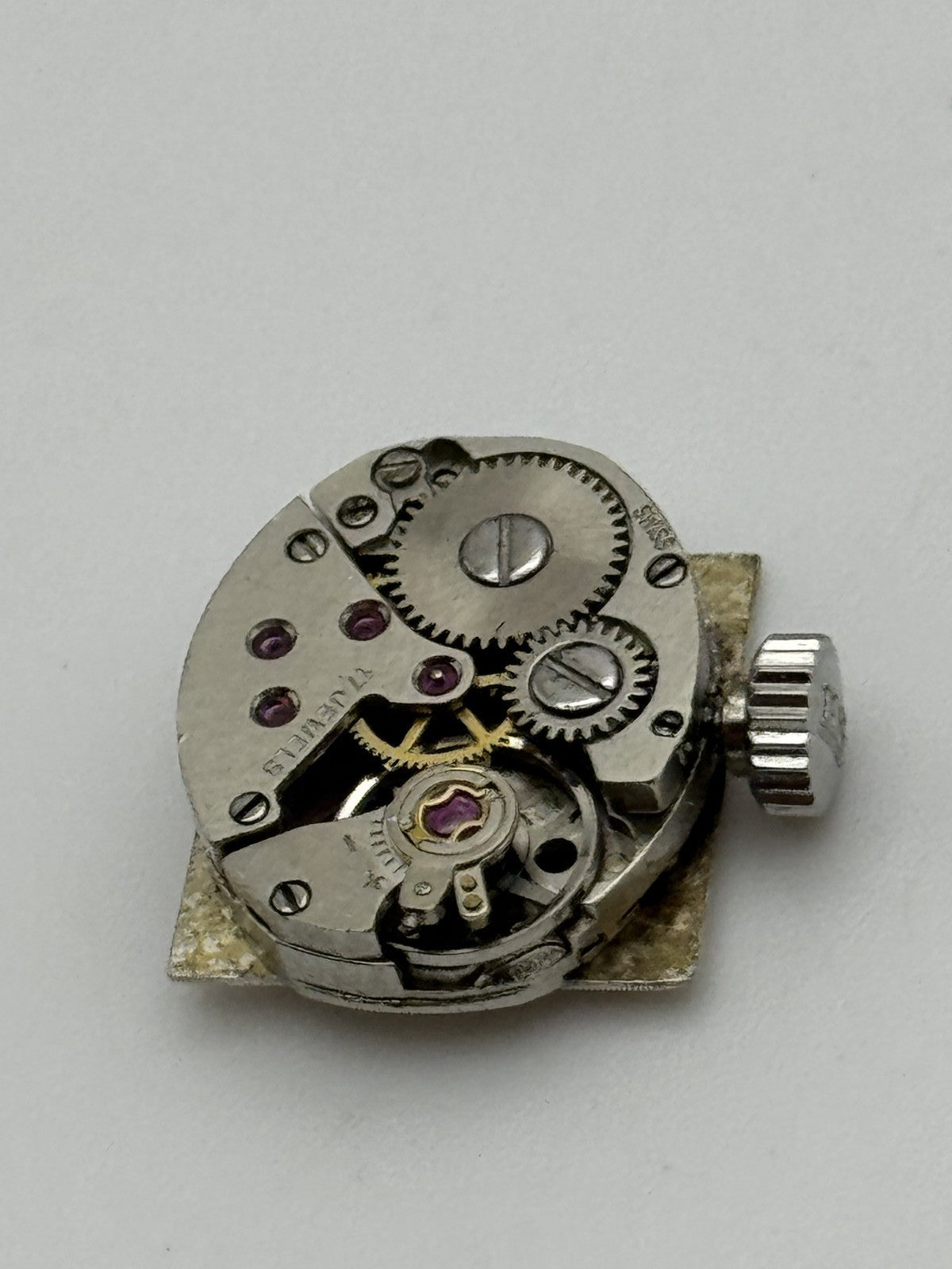 12.9mm Running Vintage Perfex AS 1978-2 Manual Wind Swiss Watch Movement REPAIR