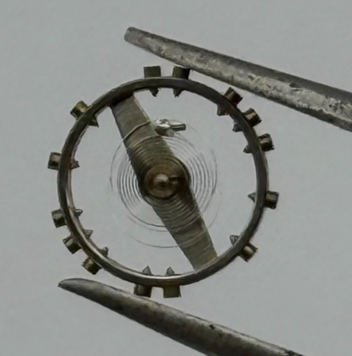 ETA 2485 Balance Wheel Complete And Spring Ord + Inca 1379 Watch Movement Parts