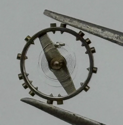 ETA 2485 Balance Wheel Complete And Spring Ord + Inca 1379 Watch Movement Parts