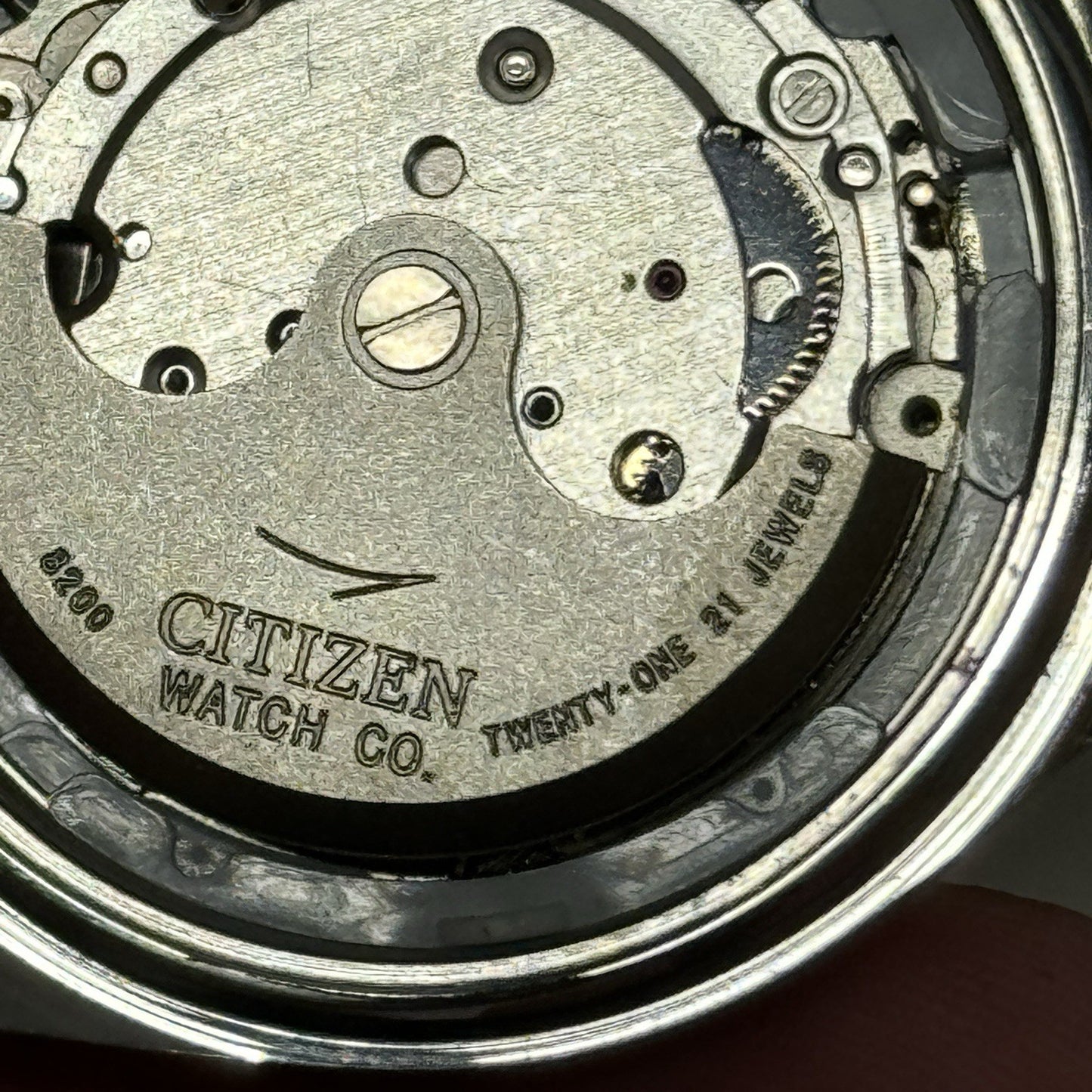 35mm Citizen 8200 Eagle 7 Automatic 4-R35314 Vintage Watch To Restore Arabic