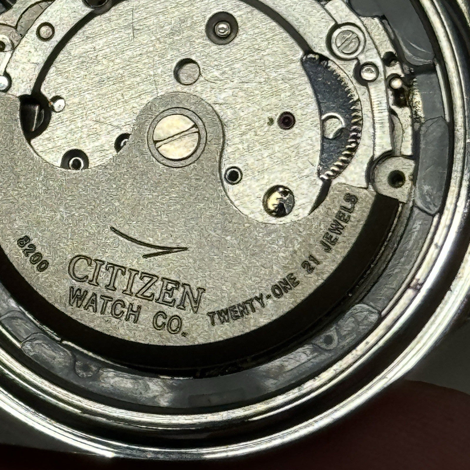 35mm Citizen 8200 Eagle 7 Automatic 4-R35314 Vintage Watch To Restore Arabic