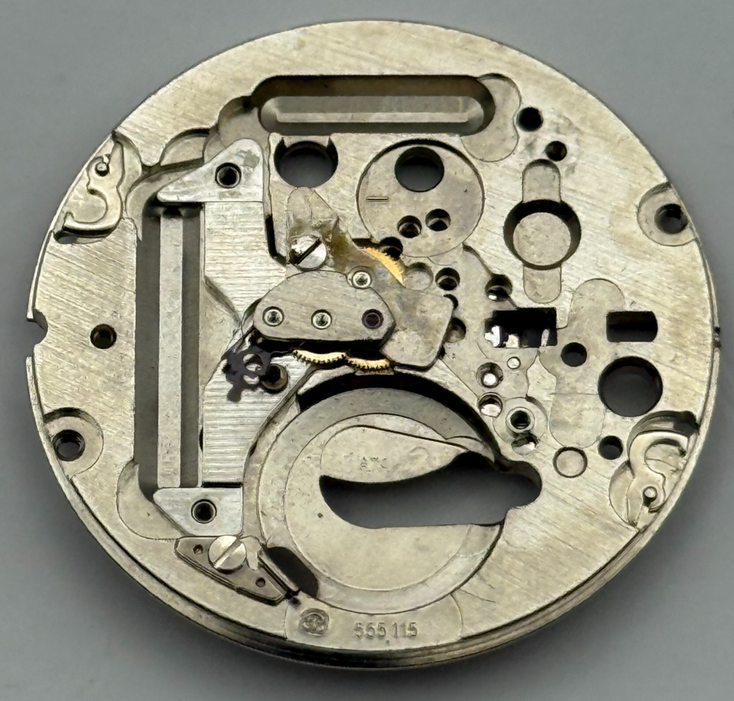 ETA 555.115 Quartz Watch Movement Vintage Swiss Parts Repair Spares 26.1mm