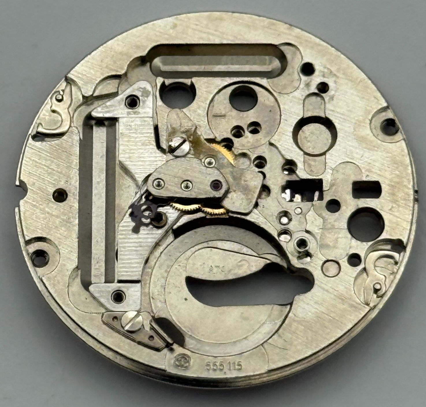 ETA 555.115 Quartz Watch Movement Vintage Swiss Parts Repair Spares 26.1mm
