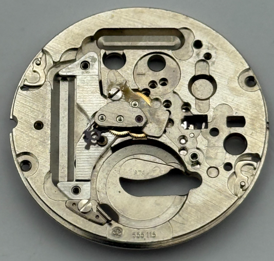 ETA 555.115 Quartz Watch Movement Vintage Swiss Parts Repair Spares 26.1mm