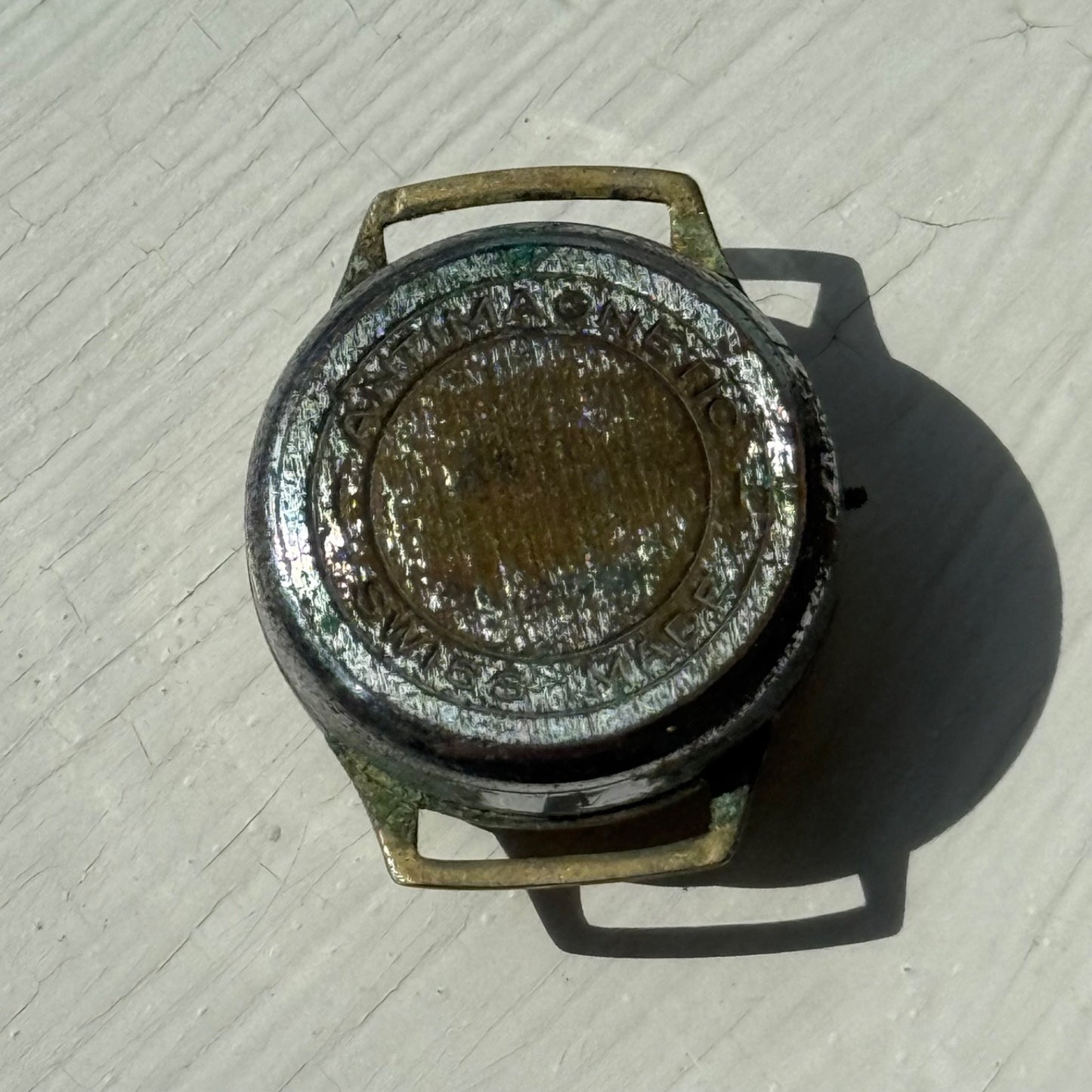 21mm Vintage EB 1570 Basis Antimagnetic Swiss Manual Wind Watch PARTS / REPAIR