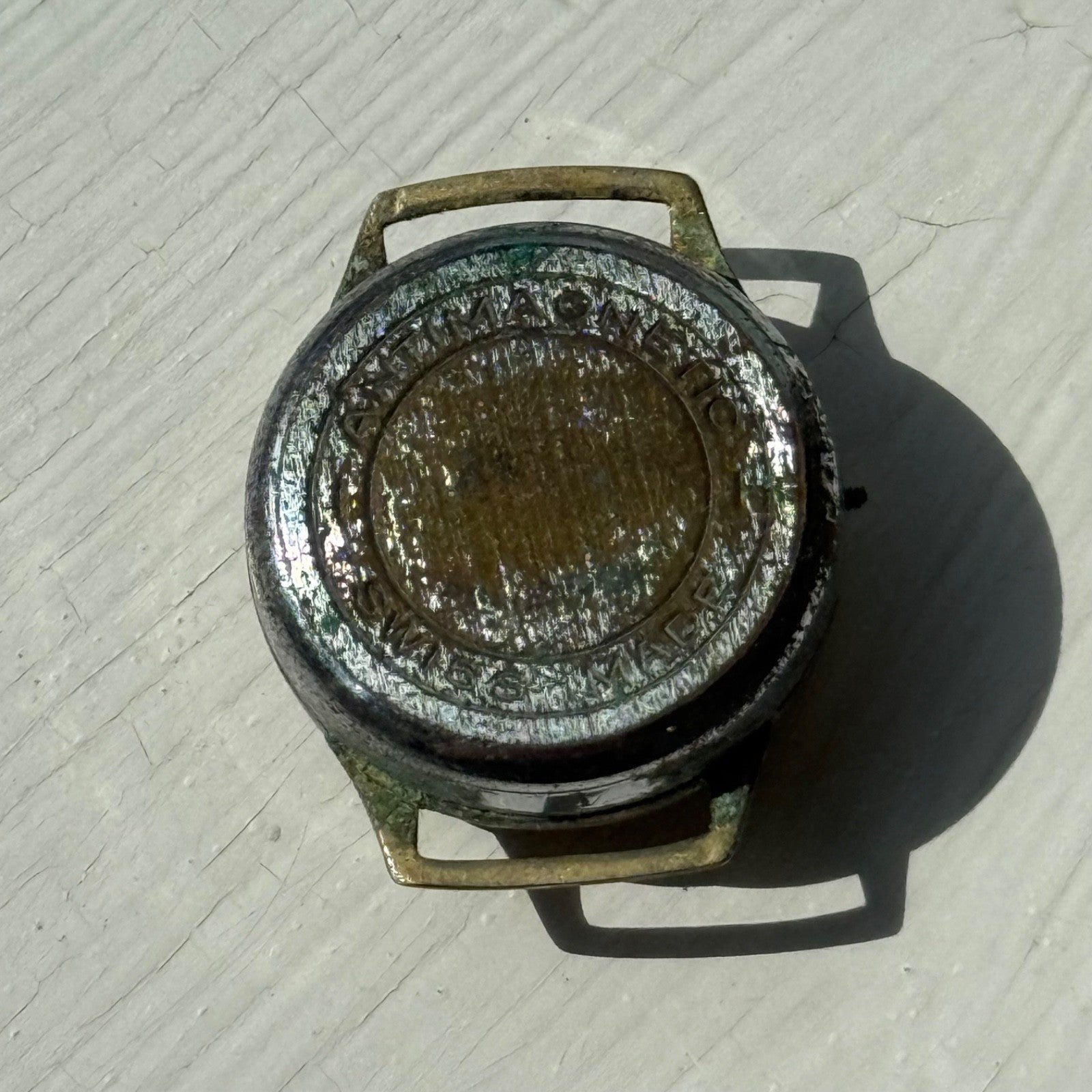 21mm Vintage EB 1570 Basis Antimagnetic Swiss Manual Wind Watch PARTS / REPAIR