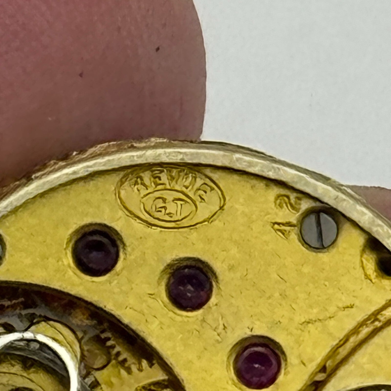 19.9mm Revue GT Cal 42 Manual Wind Watch Movement Swiss Vintage PARTS SPARES