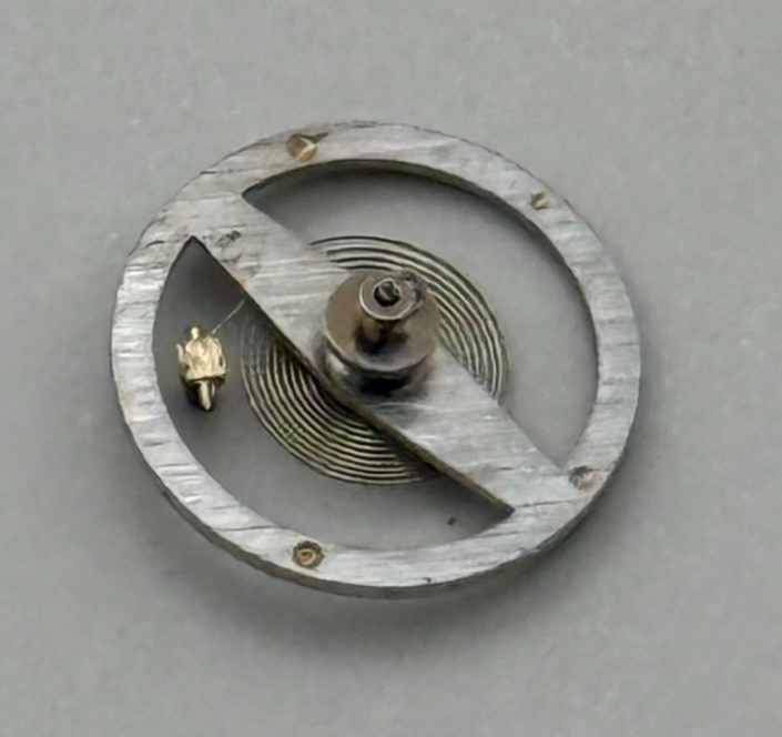 Brac 2051 Balance Wheel Complete And Spring 8½’’’  Watch Movement Parts NOS 