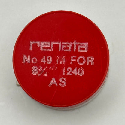 AS 1240 Balance Wheel Complete And Spring  8¾’’’ 49 M Watch Movement Parts NOS