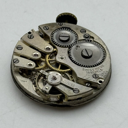 27mm Roamer Balance Ok Men's Meteor Trench Watch Movement Vintage Swiss PARTS