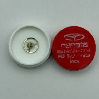 FEF 6620 Balance Wheel Complete And Spring 5½’’’  1450 M Watch Movement Parts