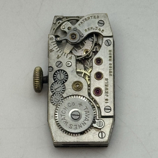 12.1mm Cyma Tavannes Cal 345 High Quality Tank Watch Movement Restoration Parts