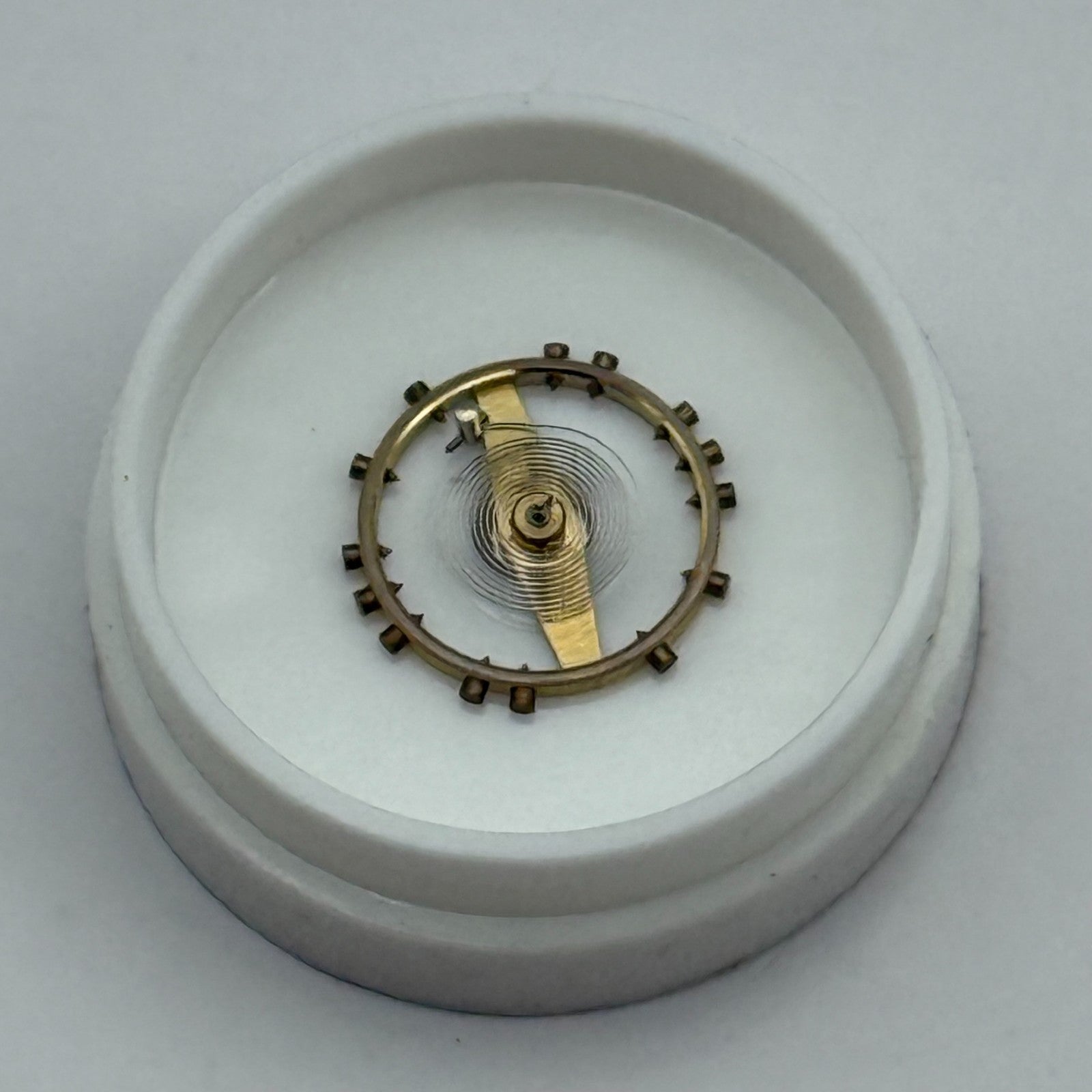 Derby 40 Balance Wheel Complete And Spring  8¾’’’ 102 M Watch Movement Parts NOS