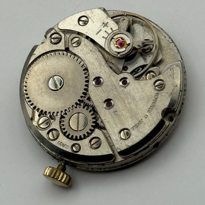 FHF ST 96 Watch Movement Avia Manual Wind Vintage Swiss Parts Repair 25.9mm
