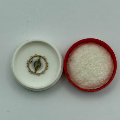 ETA 761, 1201 Balance Wheel Complete And Spring  145 Watch Movement Parts NOS