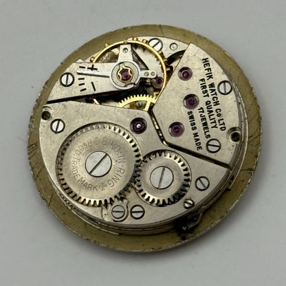 Peseux 170 Watch Movement Hefik Manual Wind Vintage Swiss Parts Repair 23.5mm