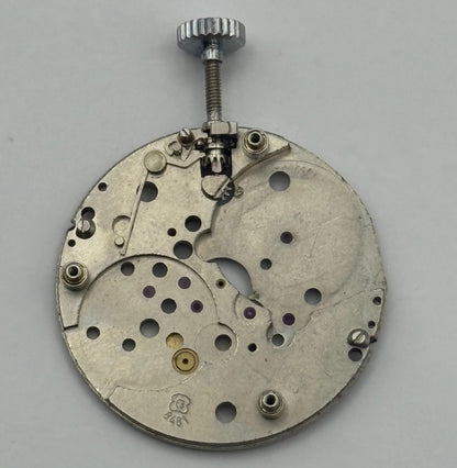 EB 8481 Watch Movement Main Plate Manual Wind Vintage Swiss Parts 23.7mm