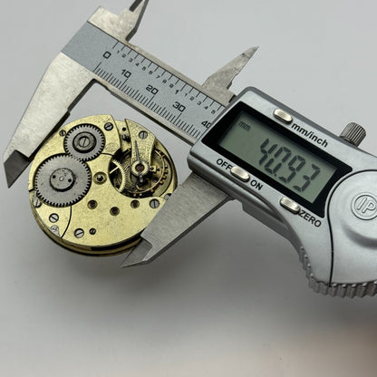 43.1mm Antique Open Face Cyrus GT Pocket Watch Movement PARTS REPAIR