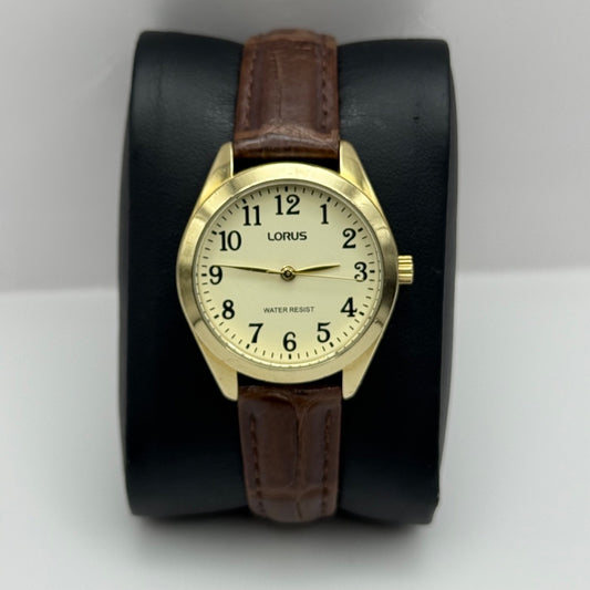 Working Ladies Lorus PC21-K199 Water Resist 30mm Quartz Watch New Battery