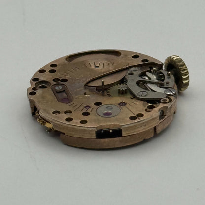 Helvetia 2665 Watch Movement Running Manual Wind Vintage Parts Repair 19.6mm
