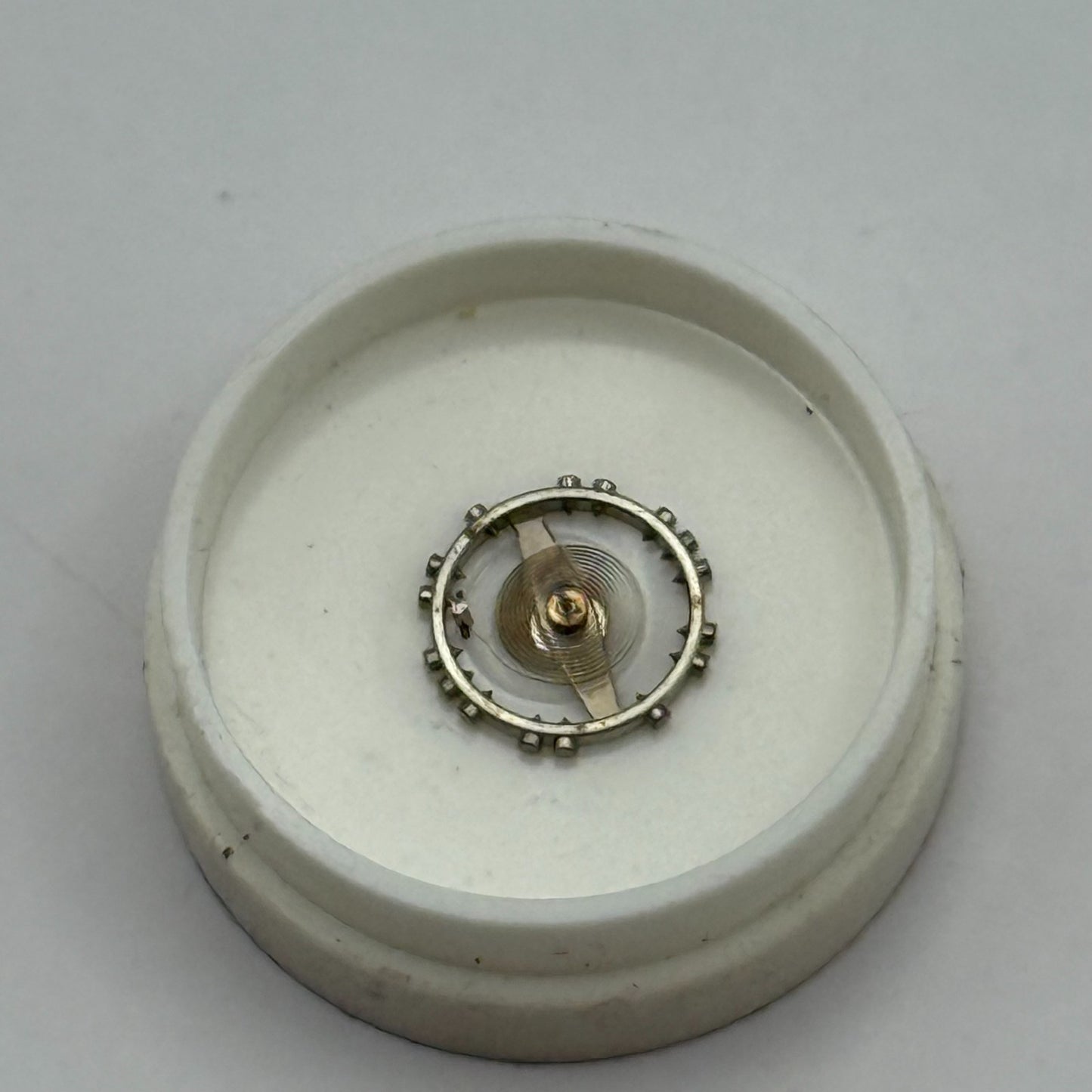 AS 976 1012 Balance Wheel Complete And Spring  29 M Watch Movement Parts NOS 