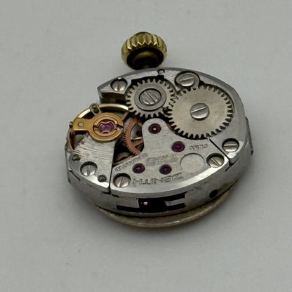 13mm Vintage Zenith 16.5 Movado Ladies Manual Wind Watch Movement PARTS / REPAIR