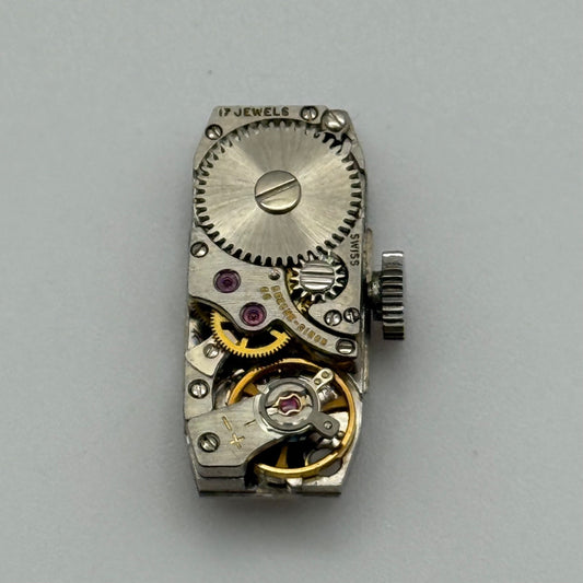 FHF 59-21 Watch Movement Bueche Girod Swiss Ladies Manual Wind Vintage Parts 9mm