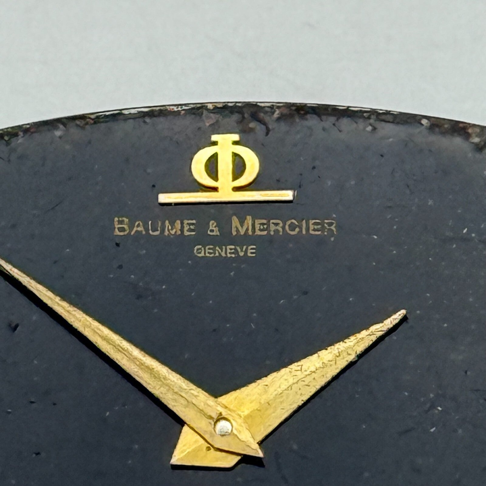 23.6mm Running Vintage Baume & Mercier 1050 Manual Wind Watch Movement PARTS