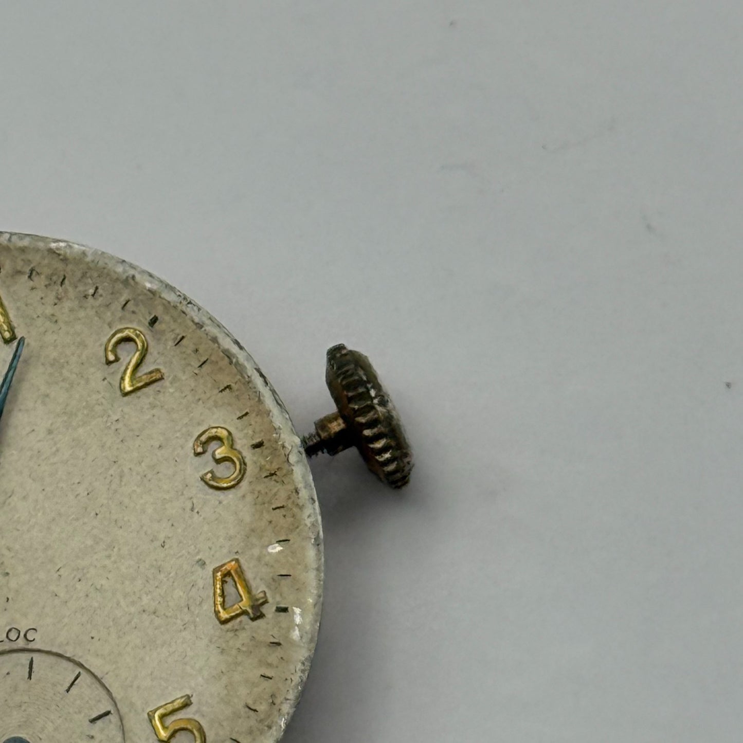 FHF 70 Watch Movement Hefik Running Manual Wind Vintage Parts Repair 23.5mm