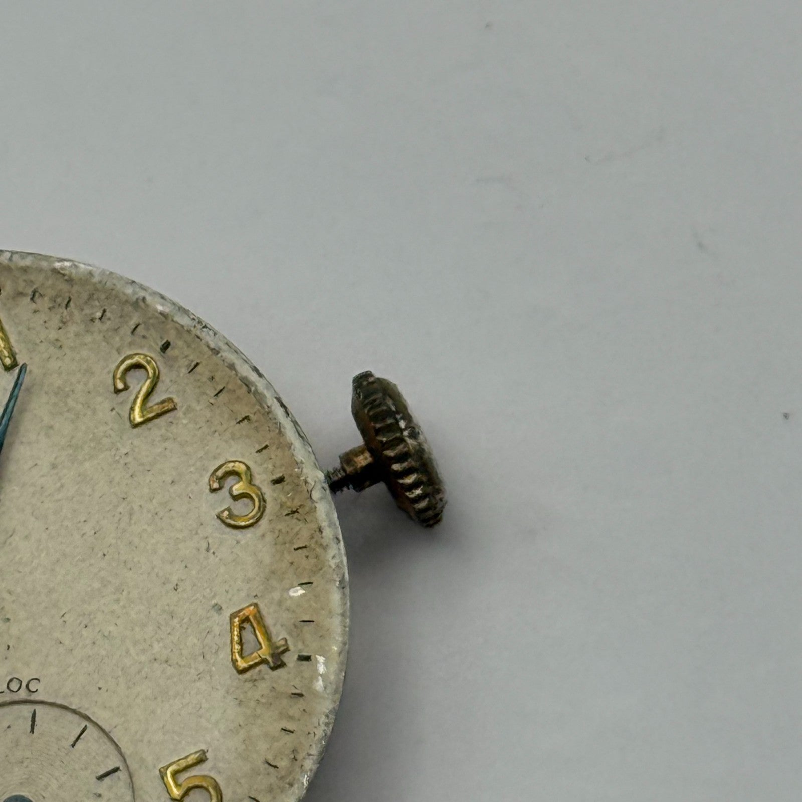 FHF 70 Watch Movement Hefik Running Manual Wind Vintage Parts Repair 23.5mm