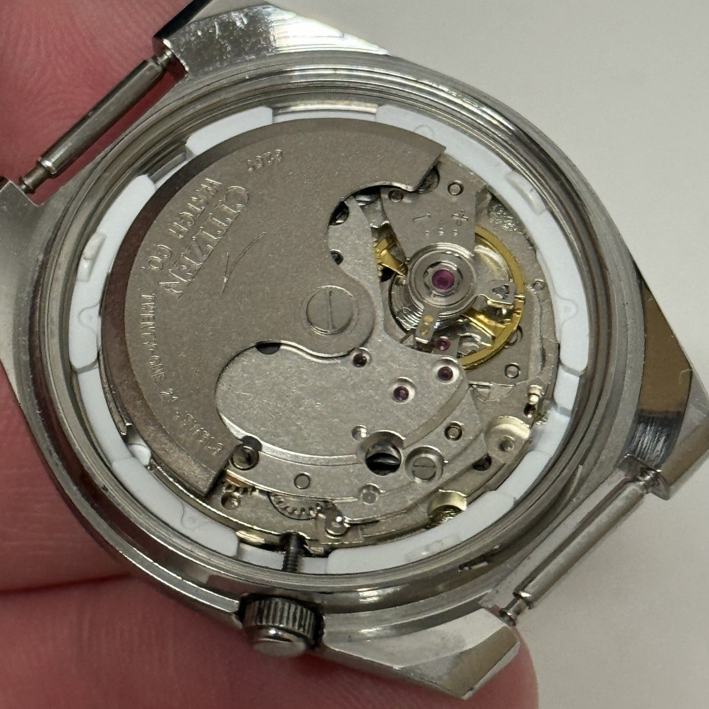 35mm Citizen 8200 Eagle 7 Automatic 4-R35314 Vintage Watch To Restore Arabic