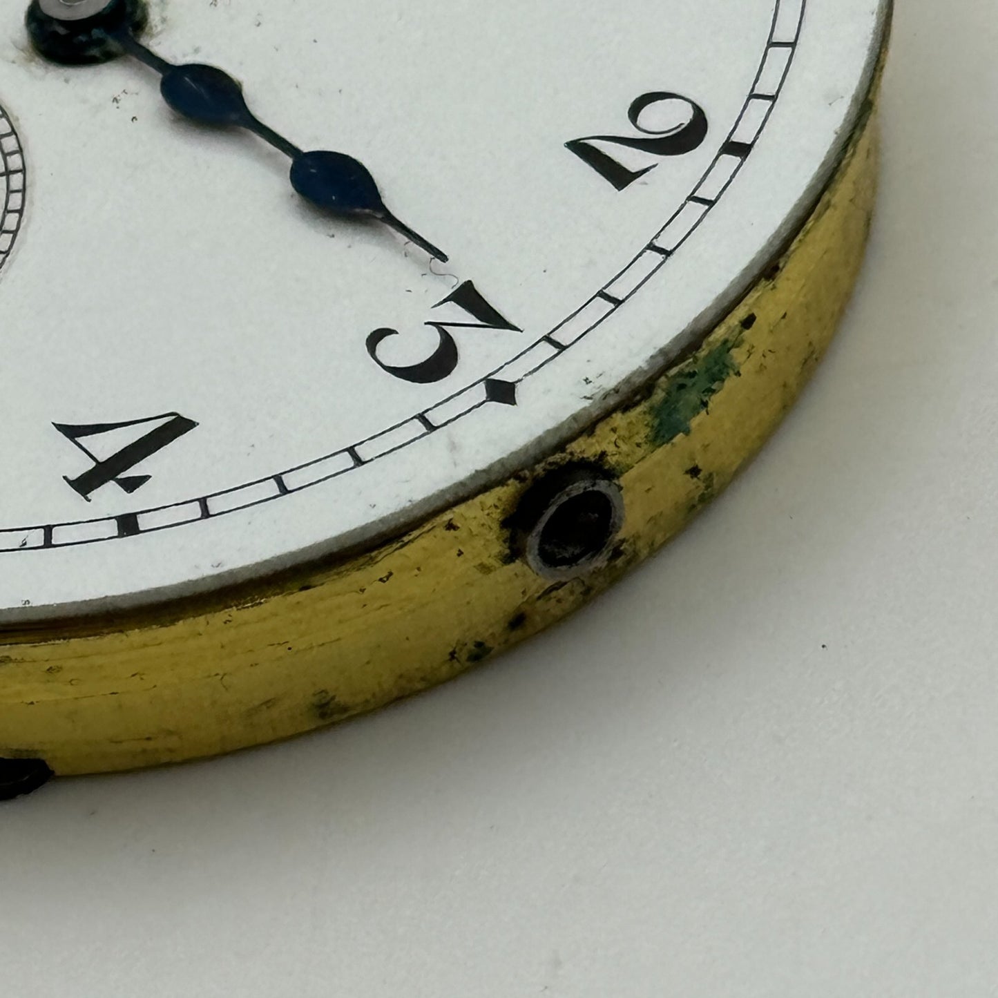 42.9mm High Grade Hendersons 17 Jewels Balance Ok Hunter Pocket Watch Movement