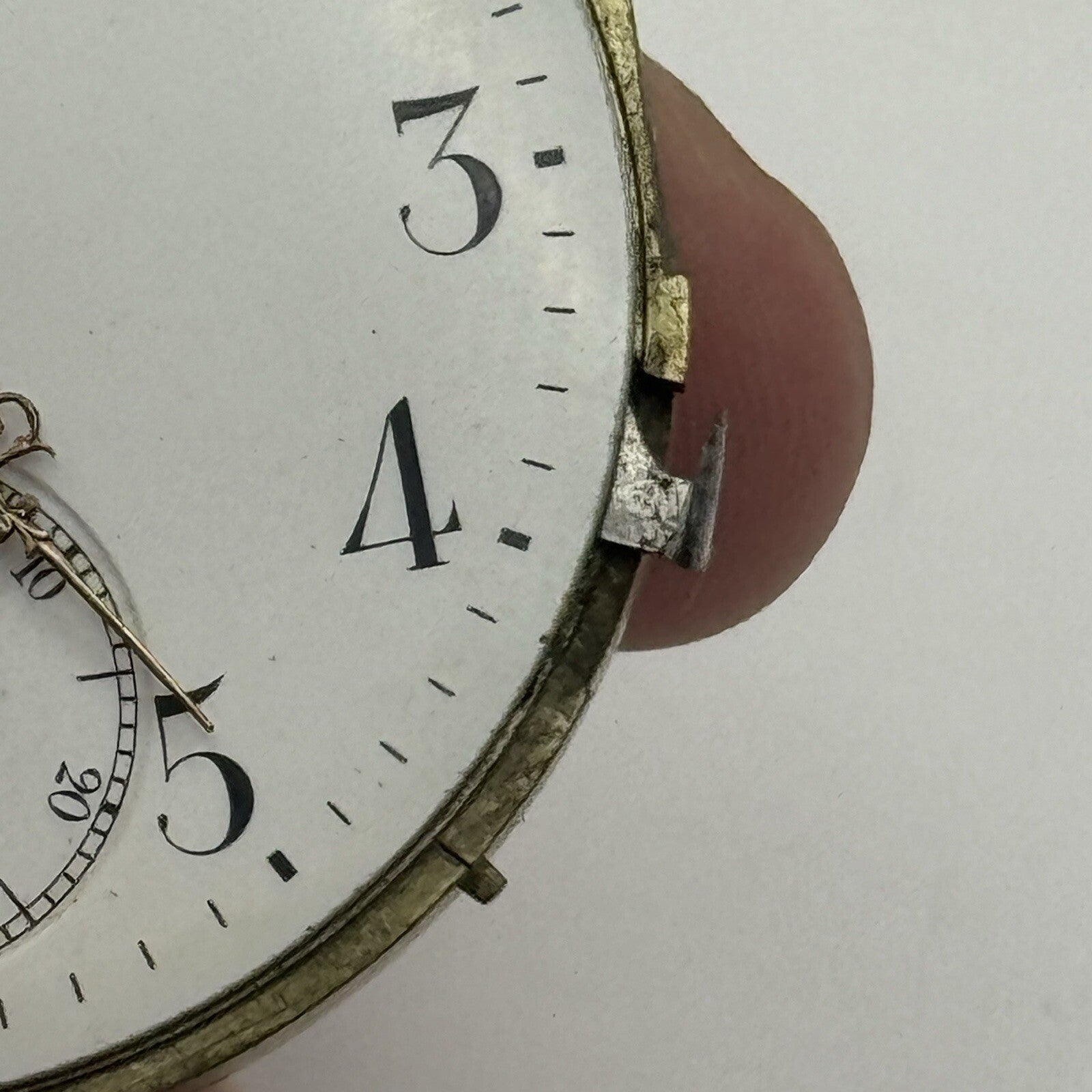 45.2mm Parrenin High Quality Antique Pocket Watch Movement FOR PARTS Repair