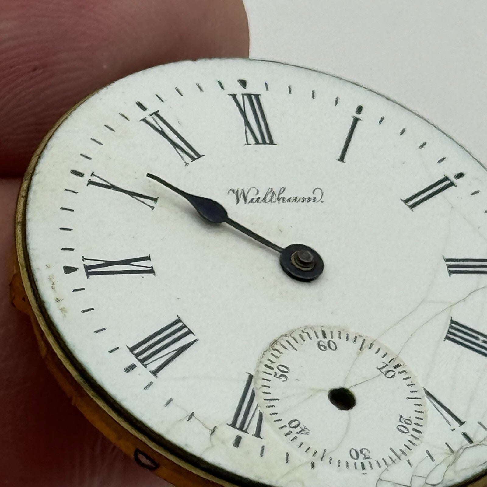 0s Men’s Waltham Grade Seaside Model 1901 American Watch Movement PARTS SPARES