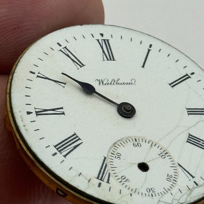 0s Men’s Waltham Grade Seaside Model 1901 American Watch Movement PARTS SPARES