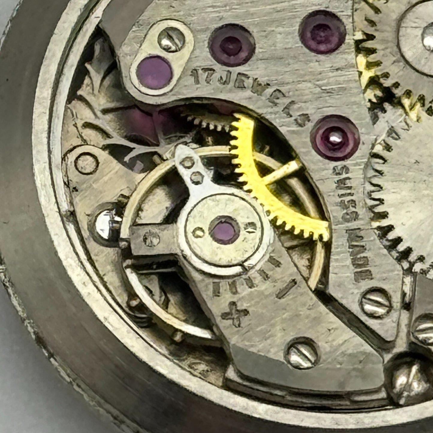 22.5mm Ladies Curtis Felsa F 4022 Manual Wind Watch Movement Swiss Vintage PARTS