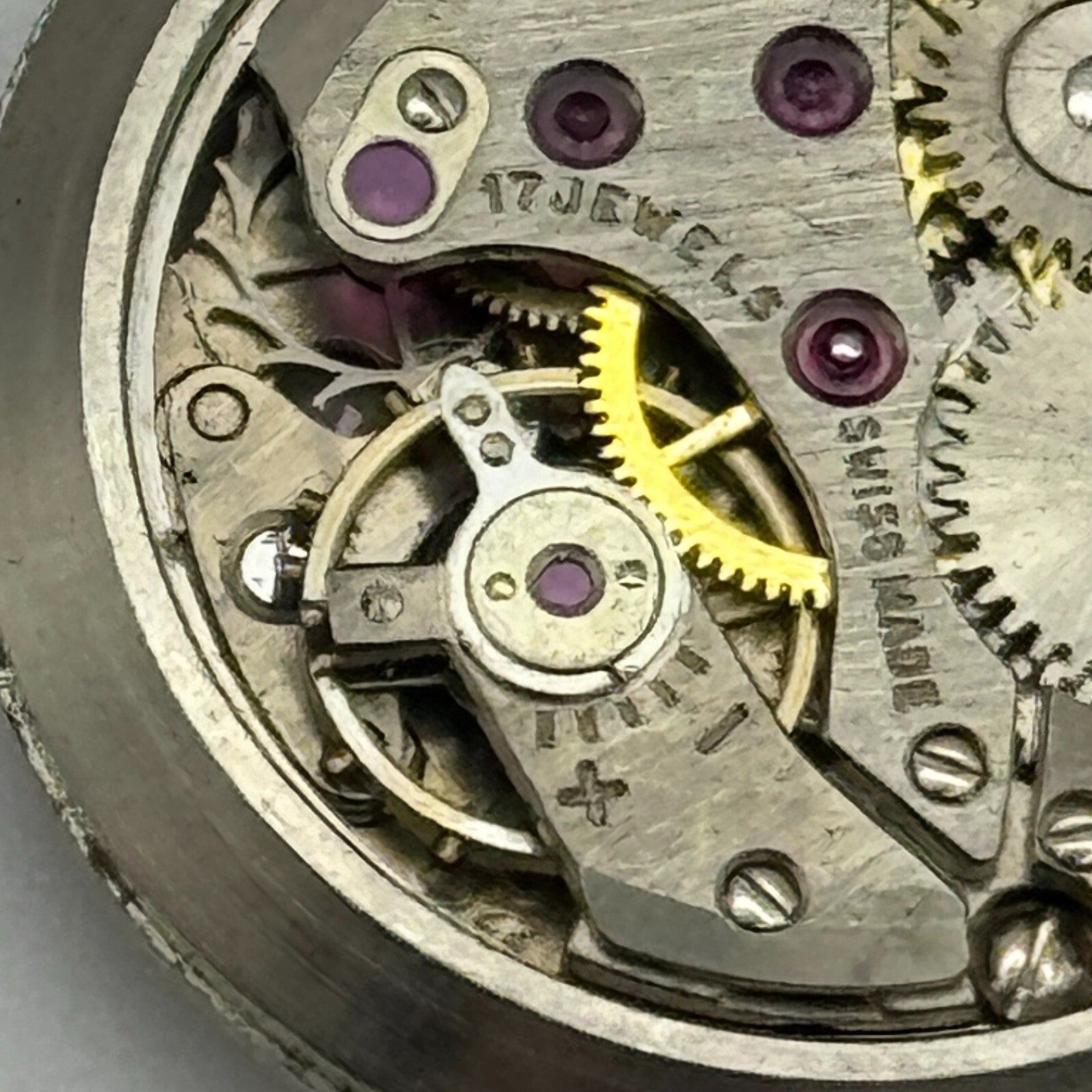 22.5mm Ladies Curtis Felsa F 4022 Manual Wind Watch Movement Swiss Vintage PARTS