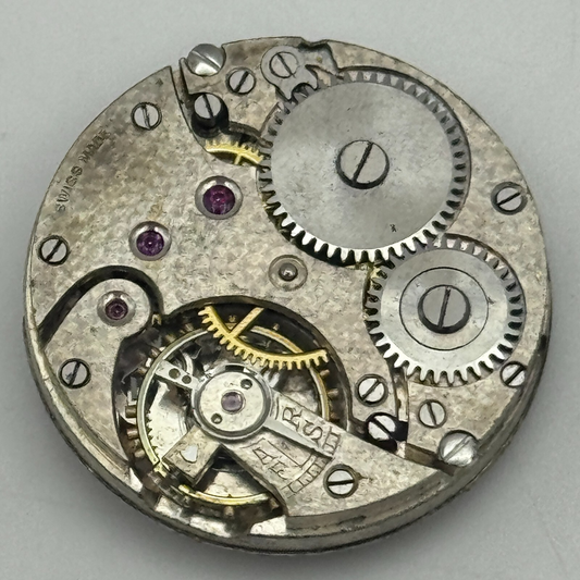 24.8mm Swiss Roman Numerals Trench Watch Movement Dial Manual Wind PARTS SPARES